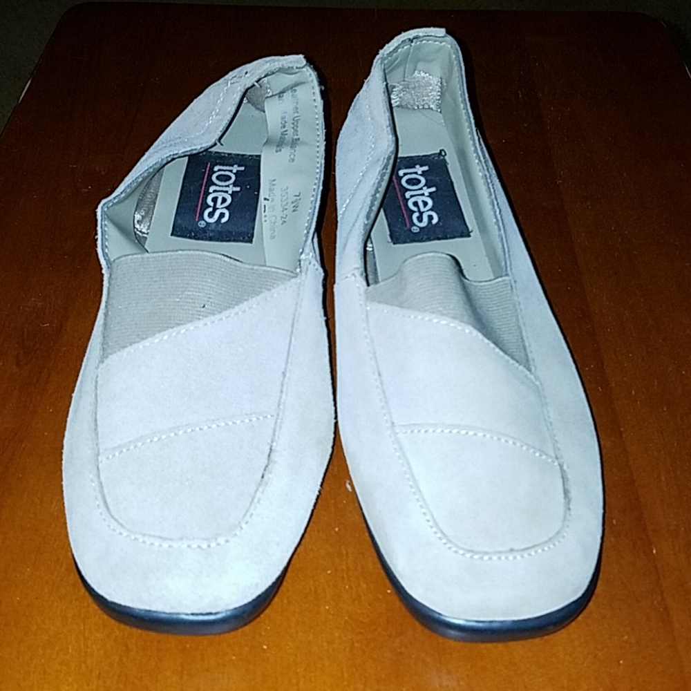 Totes Leather Upper Balance Loafers
